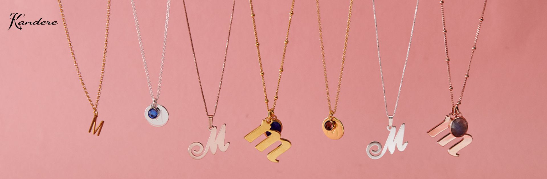 Matching Initial Name Necklaces for Your Loved Ones