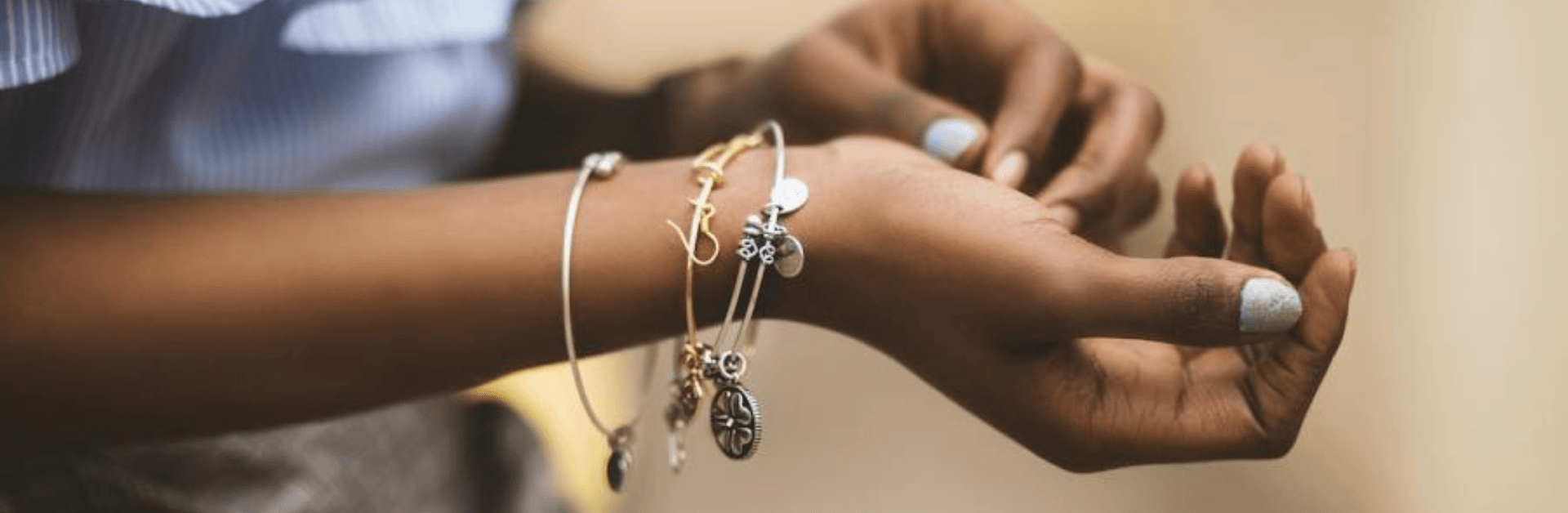 Jewelry styling that matches your skin tone