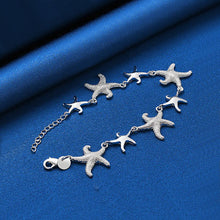 Load image into Gallery viewer, 925 Sterling Silver Starfish Bracelet
