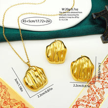 Load image into Gallery viewer, Irregular Pattern Necklace Set
