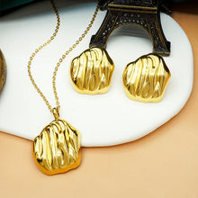 Load image into Gallery viewer, Irregular Pattern Necklace Set
