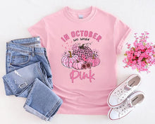 Load image into Gallery viewer, Pink Pumpkin T-Shirt
