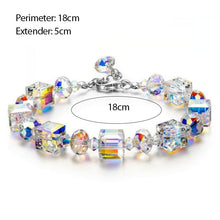 Load image into Gallery viewer, Square Crystal  Lights Bracelet