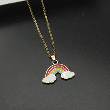 Load image into Gallery viewer, Colorful Rainbow Necklace