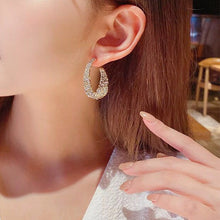 Load image into Gallery viewer, Gold Plated Circle Hoop Earrings