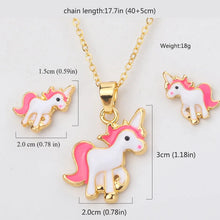 Load image into Gallery viewer, Unicorn Necklace Set
