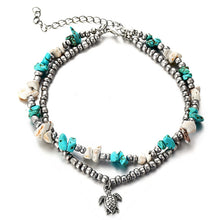 Load image into Gallery viewer, Bohemian Starfish Turtle Bracelet