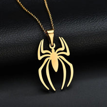 Load image into Gallery viewer, Spider Pendant Necklace
