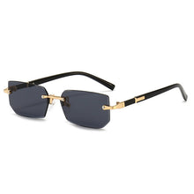 Load image into Gallery viewer, Rimless Rectangle Sunglasses