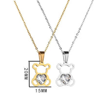 Load image into Gallery viewer, Teddy Bear Necklace