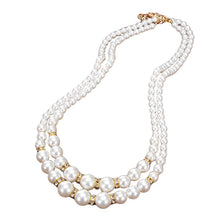 Load image into Gallery viewer, Pearl Strand Bead Necklace
