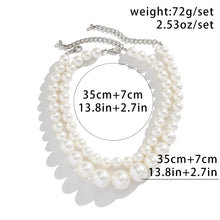 Load image into Gallery viewer, Pearl Beaded Choker Necklaces
