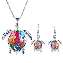 Load image into Gallery viewer, Turtle Necklace Set