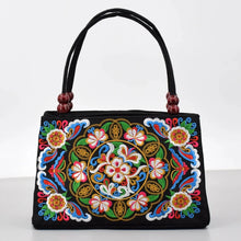 Load image into Gallery viewer, Floral Embroidered Handbag
