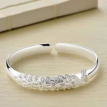 Load image into Gallery viewer, 925 Sterling Silver Peacock Bracelet
