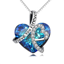 Load image into Gallery viewer, Blue Crystal Necklace
