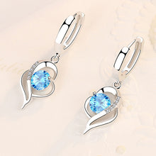 Load image into Gallery viewer, 925 Sterling Silver Drop Earrings