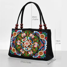 Load image into Gallery viewer, Floral Embroidered Handbag
