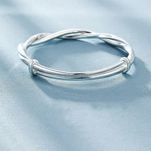 Load image into Gallery viewer, 925 sterling silver wave Bracelet
