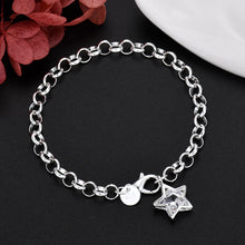 Load image into Gallery viewer, 925 Sterling Silver Shining Bracelet
