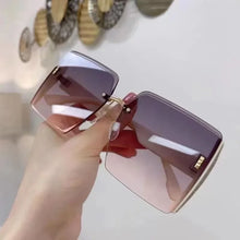 Load image into Gallery viewer, Gradient Mirror Frameless Sunglasses
