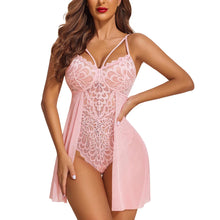 Load image into Gallery viewer, Sexy Nightdress Transparent Lingerie Female Erotic Costumes
