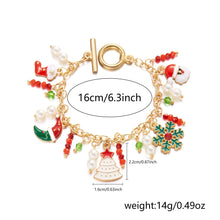 Load image into Gallery viewer, Santa Claus Tree Bracelet
