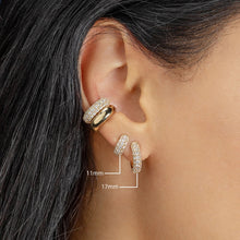 Load image into Gallery viewer, Gold Plated Huggie Earrings
