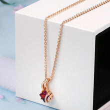 Load image into Gallery viewer, Pink Natural Zircon Necklace
