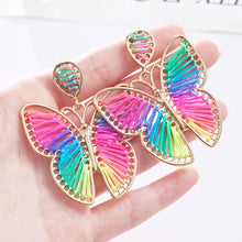 Load image into Gallery viewer, Weaving Butterfly Earring
