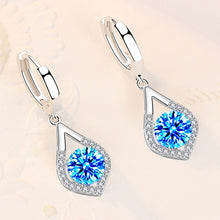 Load image into Gallery viewer, 925 Sterling Silver Drop Earrings