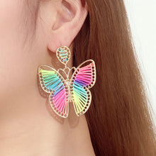 Load image into Gallery viewer, Weaving Butterfly Earring
