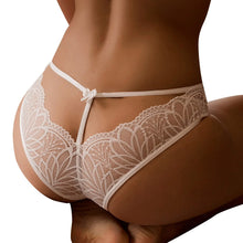 Load image into Gallery viewer, Low Waist Black Color Women Transparent Lace Sexy Panties