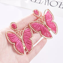 Load image into Gallery viewer, Weaving Butterfly Earring
