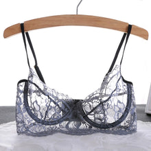Load image into Gallery viewer, Sexy Soft Thin Transparent Lace Embroidery Bra