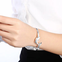 Load image into Gallery viewer, 925 Sterling Silver Dolphin Bracelet
