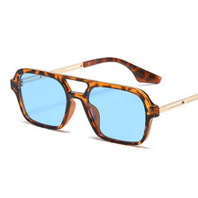 Load image into Gallery viewer, Leopard Square Sunglasses
