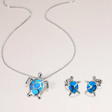 Load image into Gallery viewer, Sea Turtle Necklace Set