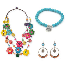Load image into Gallery viewer, Multicolor Jewelry set