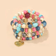 Load image into Gallery viewer, Crystal Candy Beaded Multilayer Bracelet
