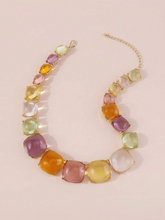 Load image into Gallery viewer, Colorful Jelly Transparent Choker Necklace
