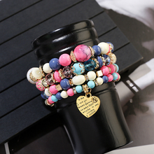 Load image into Gallery viewer, Crystal Candy Beaded Multilayer Bracelet
