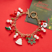 Load image into Gallery viewer, Santa Claus Tree Bracelet
