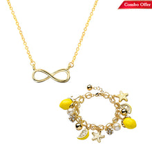 Load image into Gallery viewer, Gold Plated Charm Jewelry Set
