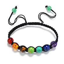 Load image into Gallery viewer, Healing Chakra Bead Stones Bracelet