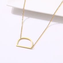 Load image into Gallery viewer, Stainless Steel Collar Initial Necklaces