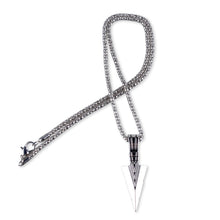 Load image into Gallery viewer, Arrow Pendant Halloween Necklace