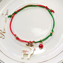 Load image into Gallery viewer, Christmas Braided Rope Bracelet
