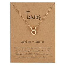 Load image into Gallery viewer, Zodiac Sign Pendant Necklace Sale