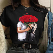 Load image into Gallery viewer, Couple Printing Women T-shirt